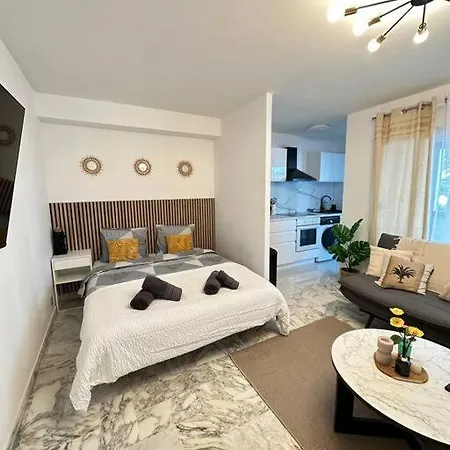 아파트 Joli Studio Centre Proche Des Plages